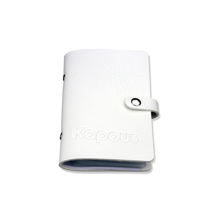 3 Kapous Professional Nails Органайзер для стемпинг пластин на 20 шт  белый , 20шт