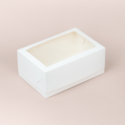 Коробка с прямоугольным окном 235*160*100 мм