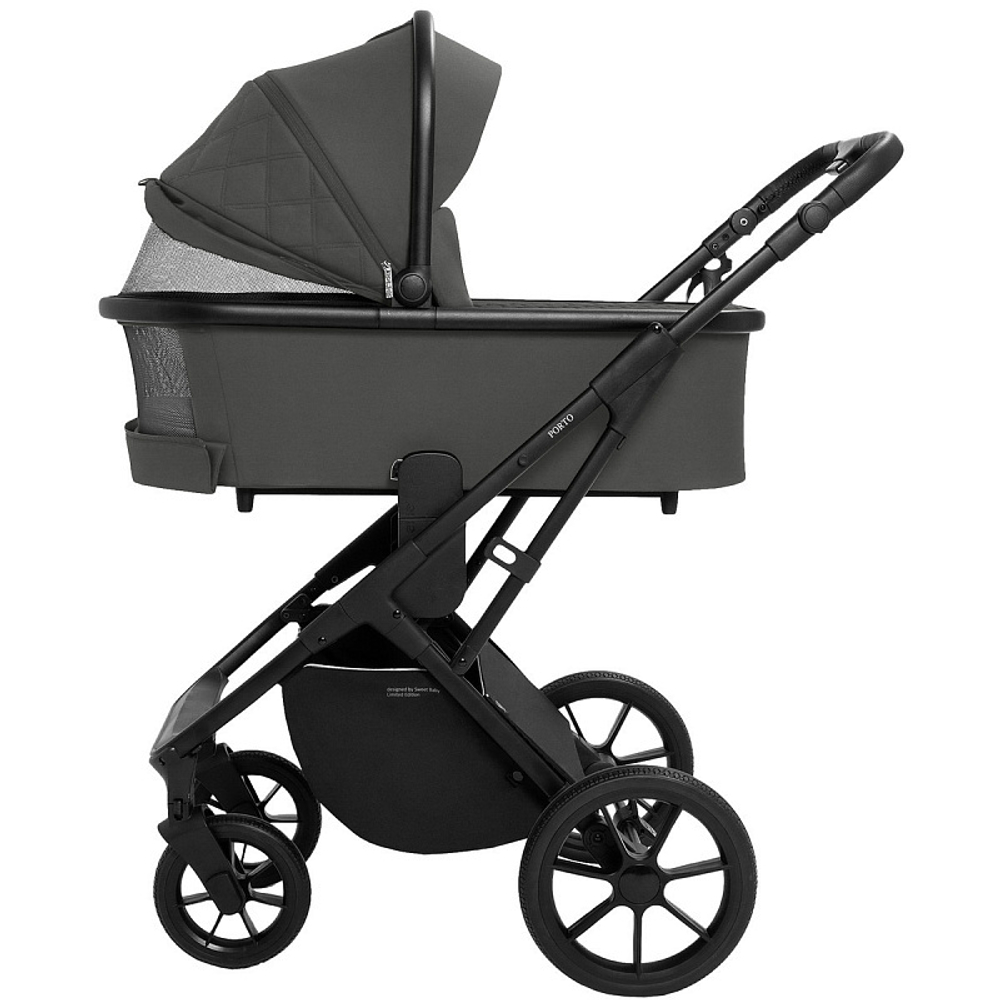 Детская коляска Sweet Baby Porto 2 в 1 Dark Grey