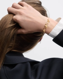 Подвеска-шарм Starfish серебро 925 пробы покрытое золотом