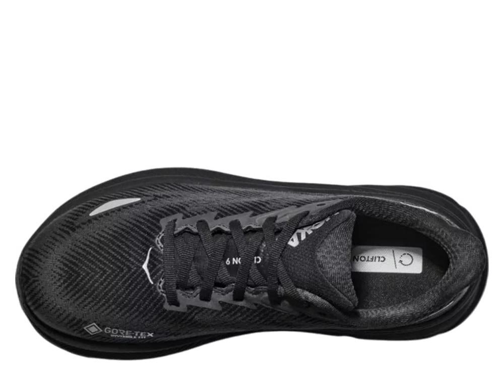 Кроссовки для бега мужские Hoka Clifton 9 Gore-Tex черные