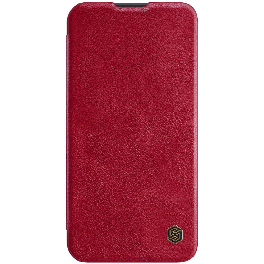 Кожаный чехол-книжка Nillkin Leather Qin Pro c защитой камеры для iPhone 13 Pro