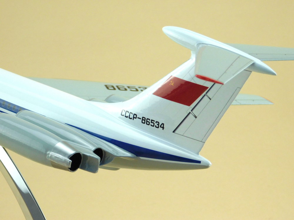 Модель самолета Ил-62М (М1:100, Аэрофлот СССР-86534)