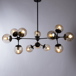 Люстра на штанге Arte Lamp A1664SP-12BK