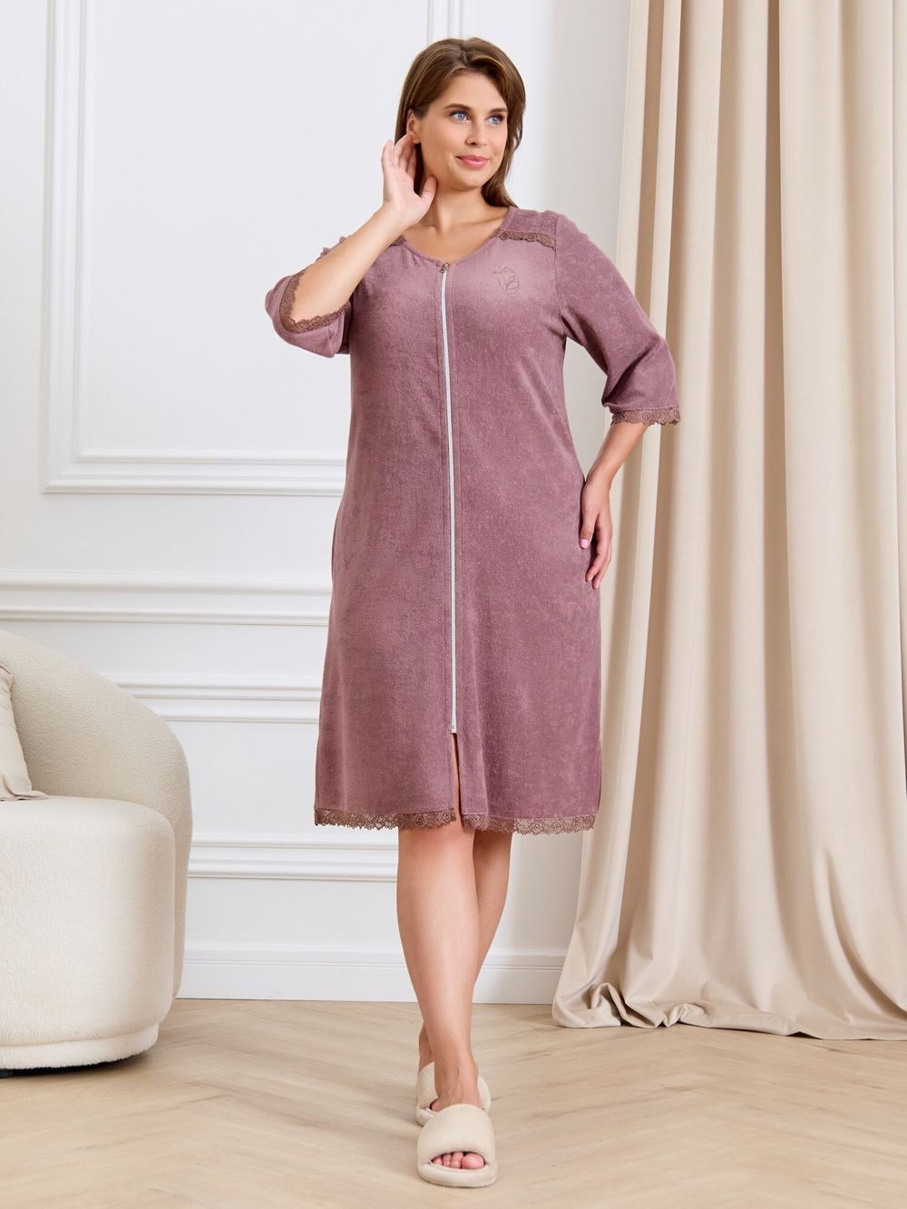 Халат Антей Виотекс КАПУЧИНО