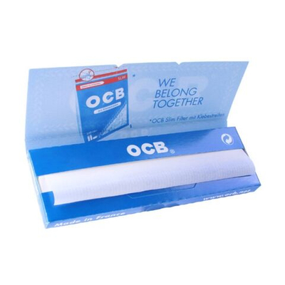 Бумага для сигарет блок "OCB" Blue Single 50л*25шт