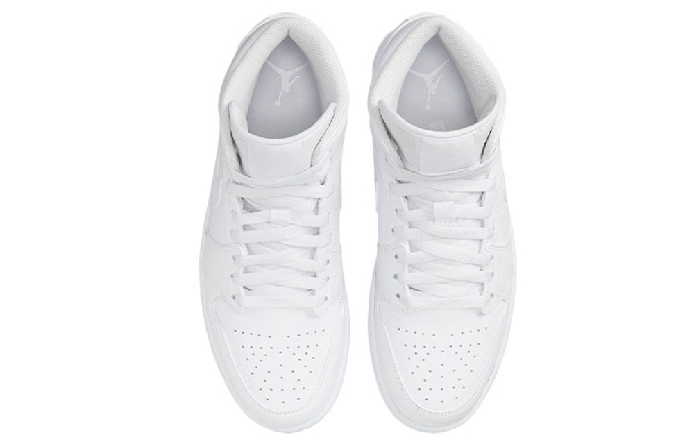 Кроссовки Jordan Air Jordan 1 Mid "Triple White"