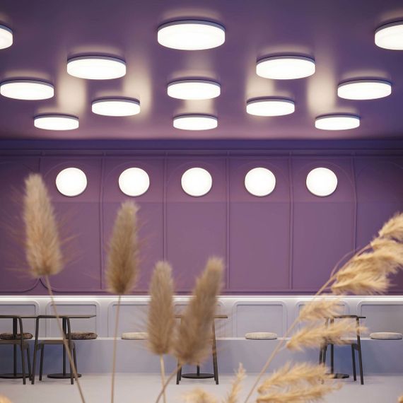 Потолочный светодиодный светильник Arlight CL-Smurf-R500-50W Day4000-Mix 037446