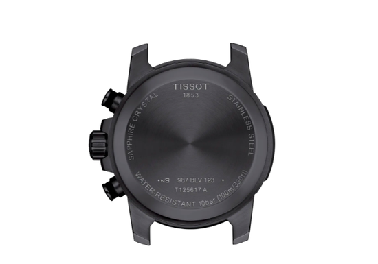 Мужские часы Tissot T125.617.33.051.00 с хронографом вид сзади