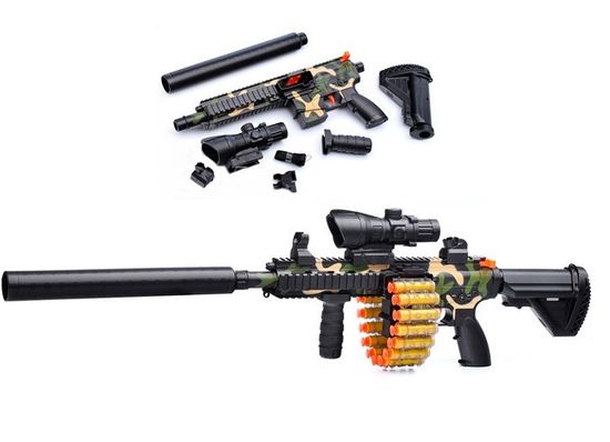 Пулемёт М416 с мягкими полимерными пулями , 18 патронов