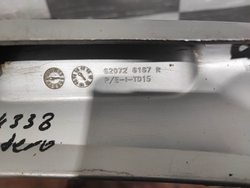 Накладка переднего бампера Renault Sandero 2 Stepway 13-18 Б/У Оригинал 620726167R