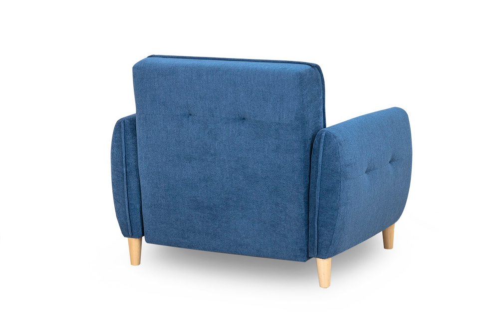 Кресло еврокнижка Анита, Синие