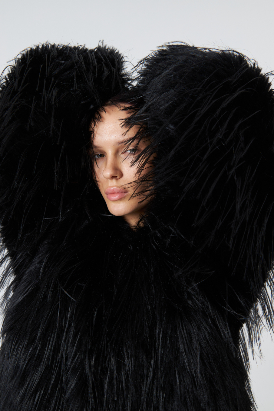 Комплекс шуба short с шапкой