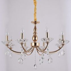 Подвесная люстра ILLUMICO  IL1242-8PPA-29 GD