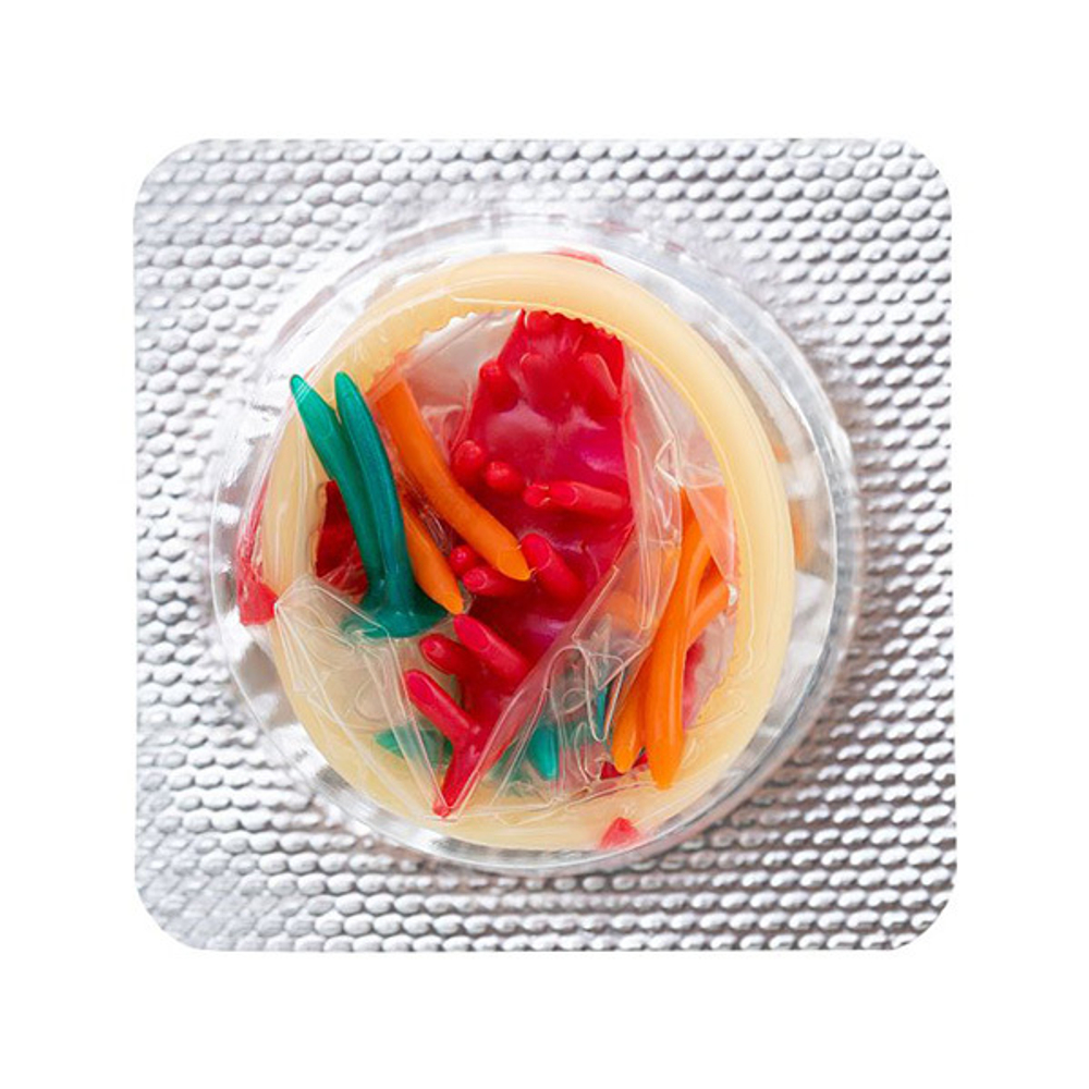 Презерватив с пучками усиков Штучки-дрючки №2 Стимулирующая штучка 1шт