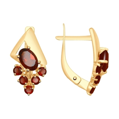 Серьги Au 585 (725479)