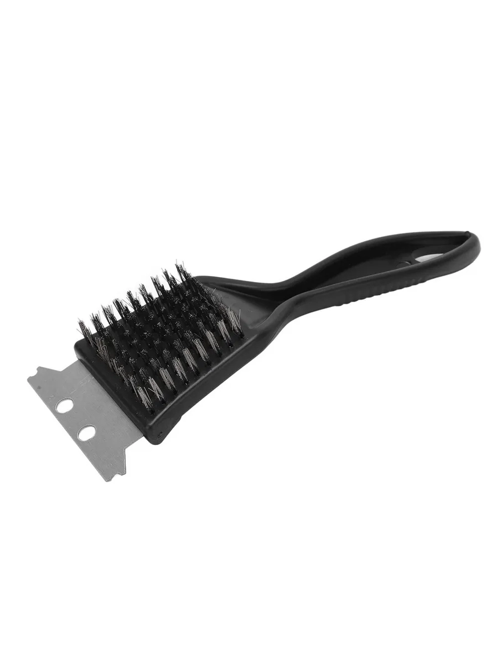 Абразивная щетка со скребком для чистки барбекю и мангалов