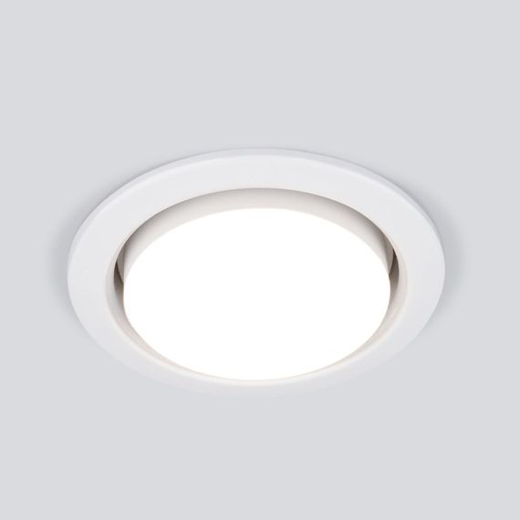 Встраиваемый светильник Elektrostandard 1035 GX53 WH (в комплекте 10 шт.) a043127