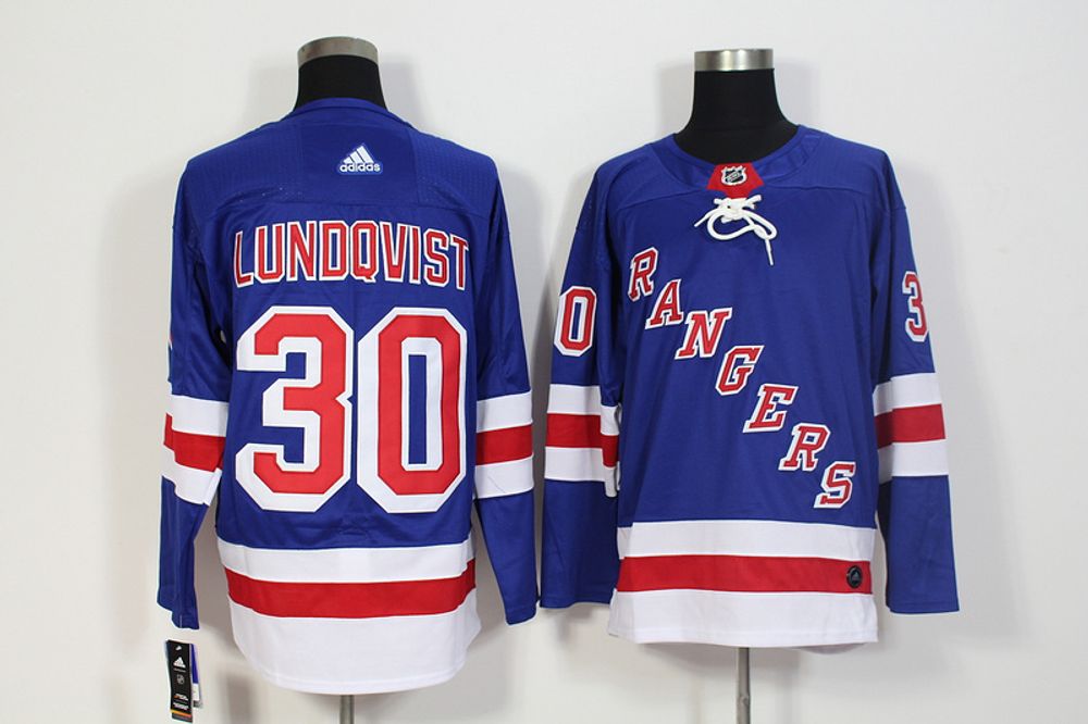 Купить NHL джерси Хенрика Лундквиста - New York Rangers