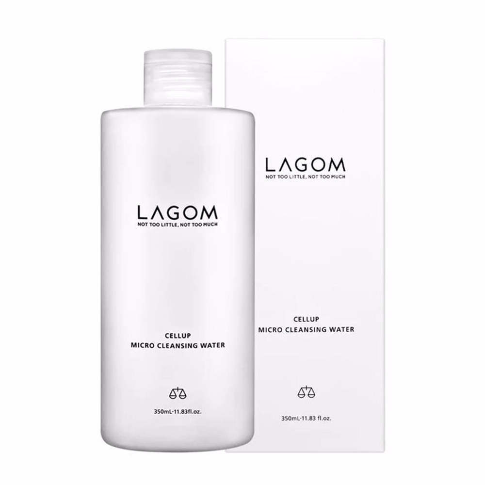 LAGOM Мицеллярная вода для чувствительной кожи лица CELLUP MICRO CLEANSING WATER (350ml)