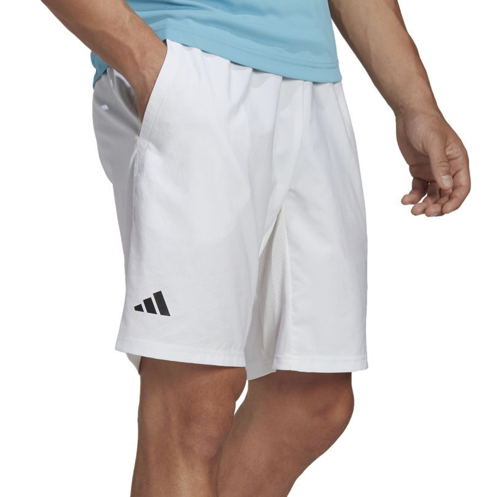 Мужские теннисные шорты Adidas Club 3-Stripes Tennis Shorts - white