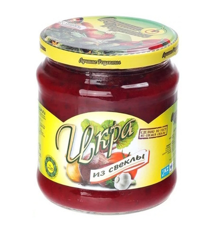 Икра из свеклы 440мл. Лучшие рецепты