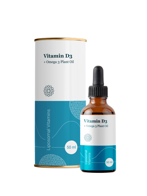Liposomal Vitamins D3 OMEGA PLANT OIL, флакон 50 мл