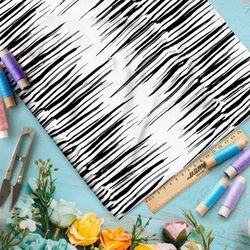 Ткань премиум флис полосатый штрих жизни