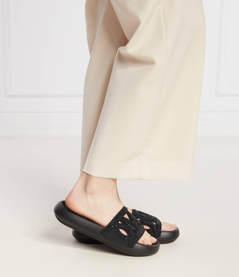 Шлепанцы SPLASH Michael Kors - черный(40S4SPFA1D)