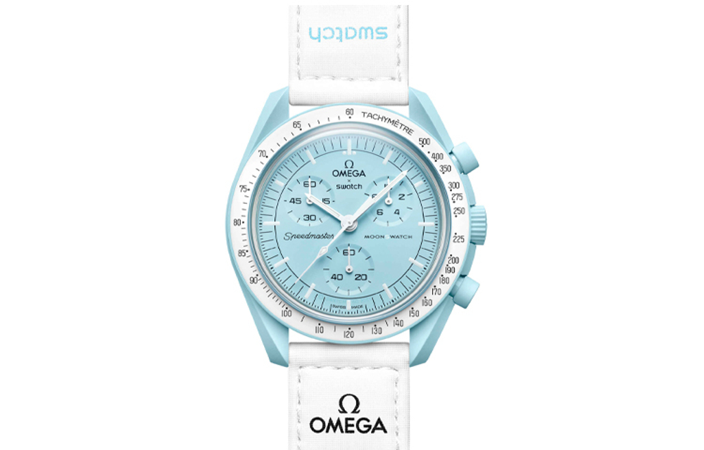 SWATCH Unisex 42mm Blue Watch SO33L100