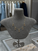 Колье Five gold