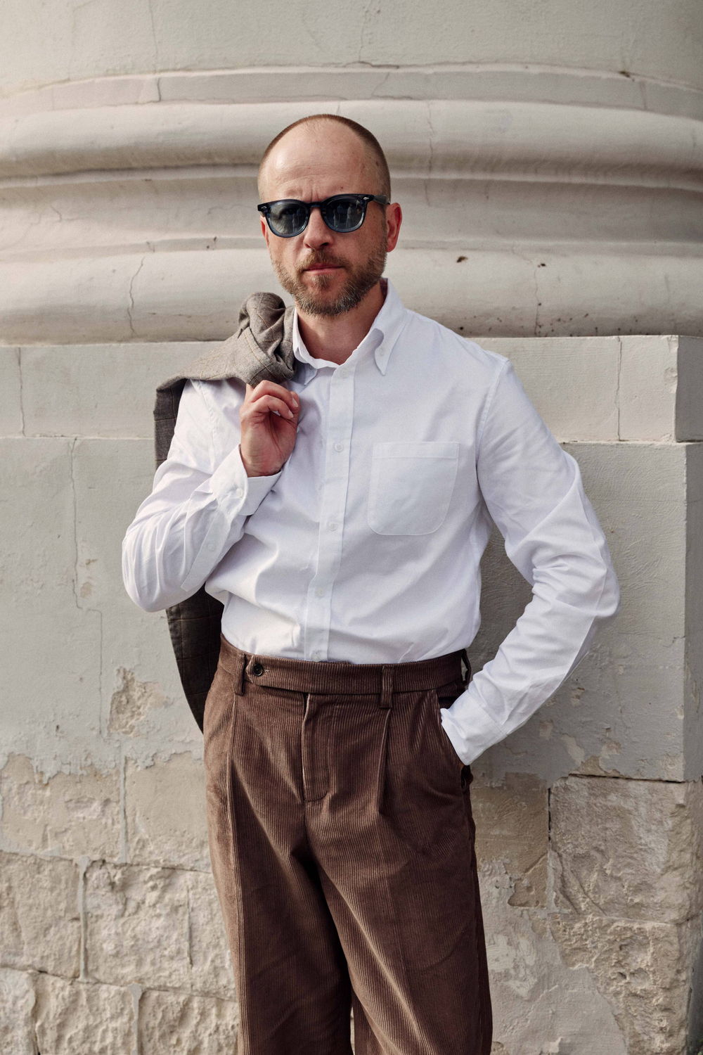 Рубашка OCBD белая