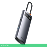 Док-станция Baseus Metal Gleam Series 4-in-1 (WKWG070013)