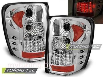 Задние фонари Jeep Grand Cherokee WJ chrome led