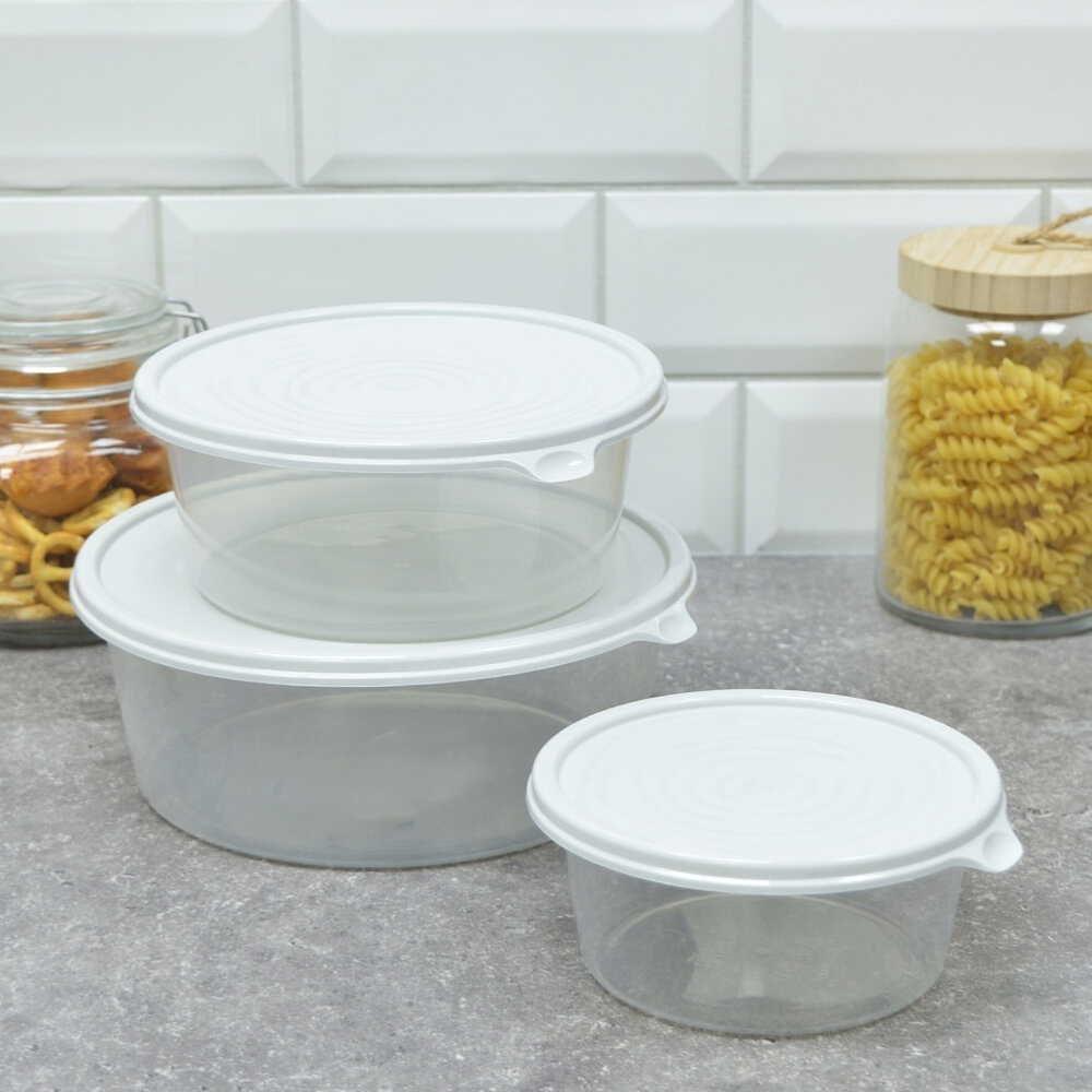 Комплект контейнеров 3шт (0,5л, 1л, 1,7л) "Сальваре"