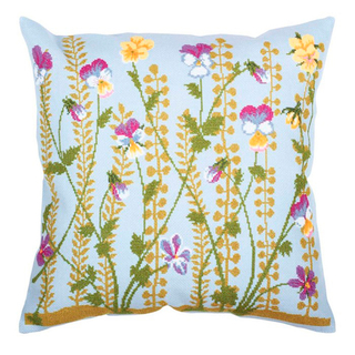 "Лесные фиалки"-СU033  подушка