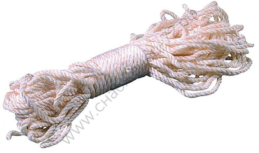 ЗУБР 4 мм, 20 м, 180 кгс, 6.5 ктекс, капроновая веревка (50204)