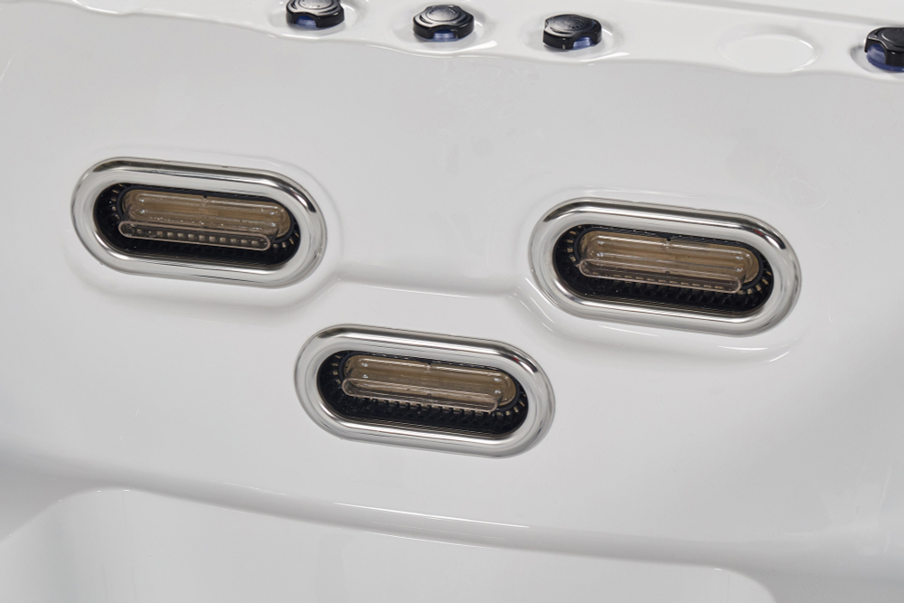 Плавательный гидромассажный спа-бассейн Victoria Star VS-MU601 с ламинарным противотоком и двумя чашами