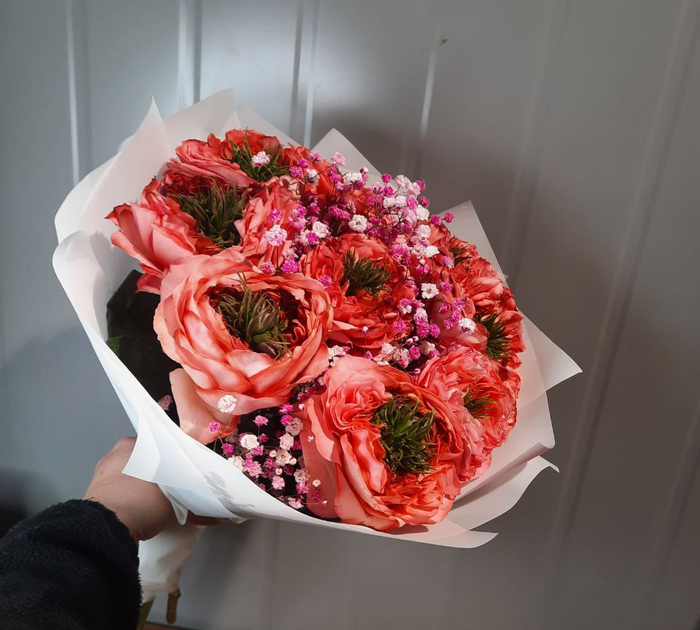 Букет "Красота пламени"