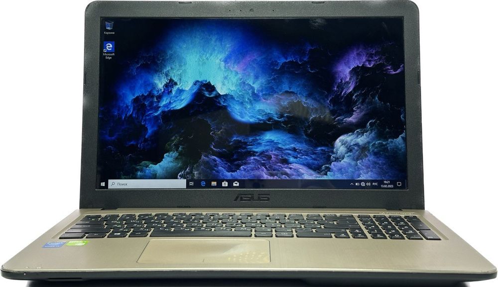15.6" Уценённый ноутбук Asus x540lj-xx1062t (1366x768, Intel Core i3-5005U, RAM 8ГБ, SSD 256ГБ, NVIDIA GeForce 920M, Win 10 Pro)