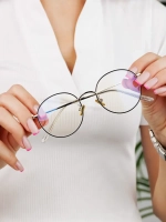 Очки для компьютера имиджевые защитные прозрачные нулевки
