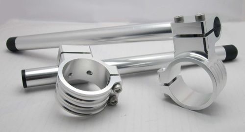 Клипоны для мотоцикла диаметром 50mm Серебряный