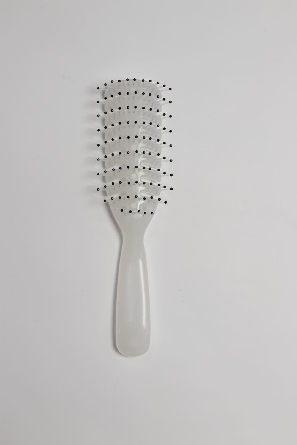 Расческа Ставвер тунельная Супер Нейлон 9-ти рядная белая