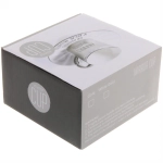 Кофейная пара (зеркальная кружка 90мл+блюдце) анаморфный дизайн «Радуга»