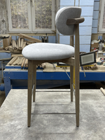 Барный стул из дерева - Мона Сердце