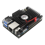 Металлический корпус для Orange Pi 4 с вентилятором