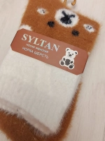 Носки Syltan, коричневые, 1 пара