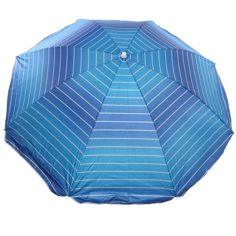 Зонт пляжный D=200 см, h=210 см, «Градиент АРТ1351», с покрытием от нагрева, ДоброСад