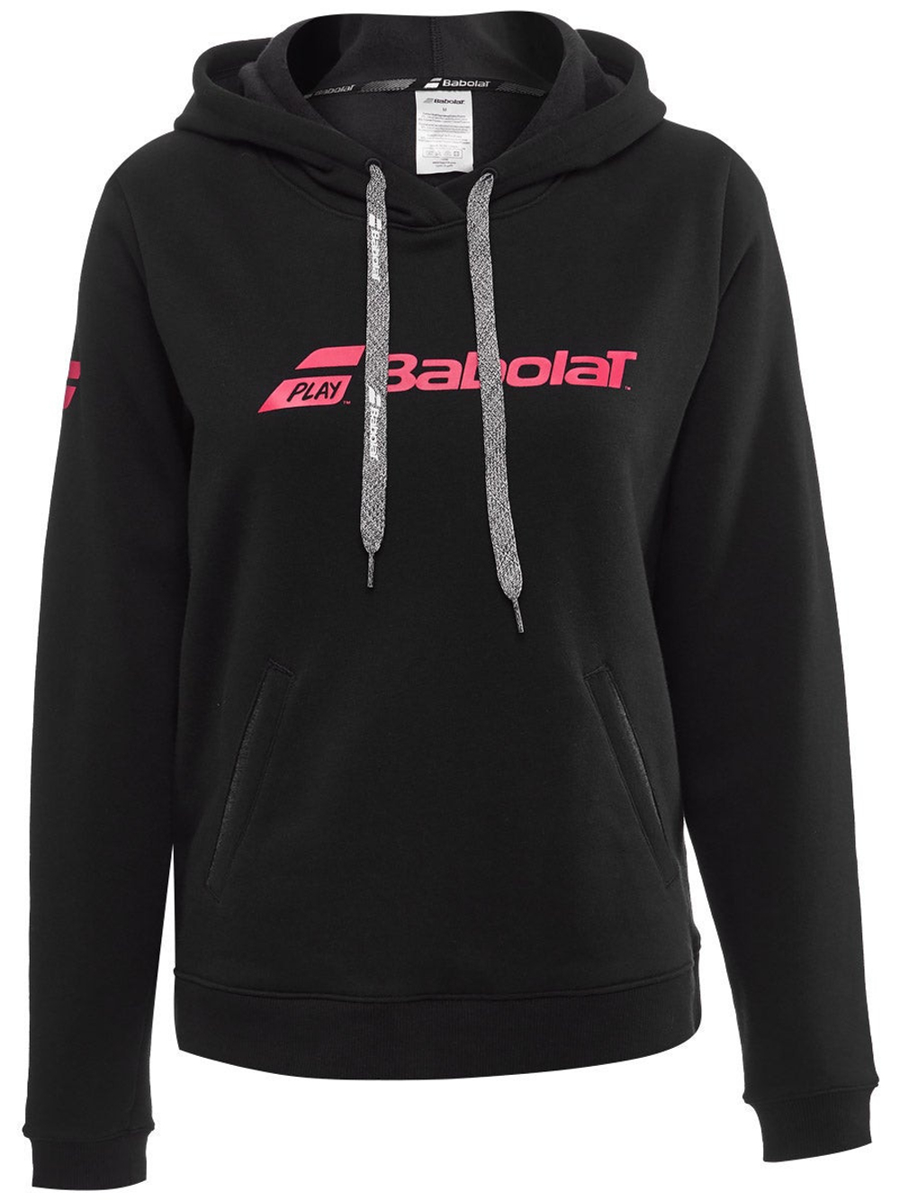 Женская Кофта теннисная Babolat Exercise Hood Sweat Women - черный