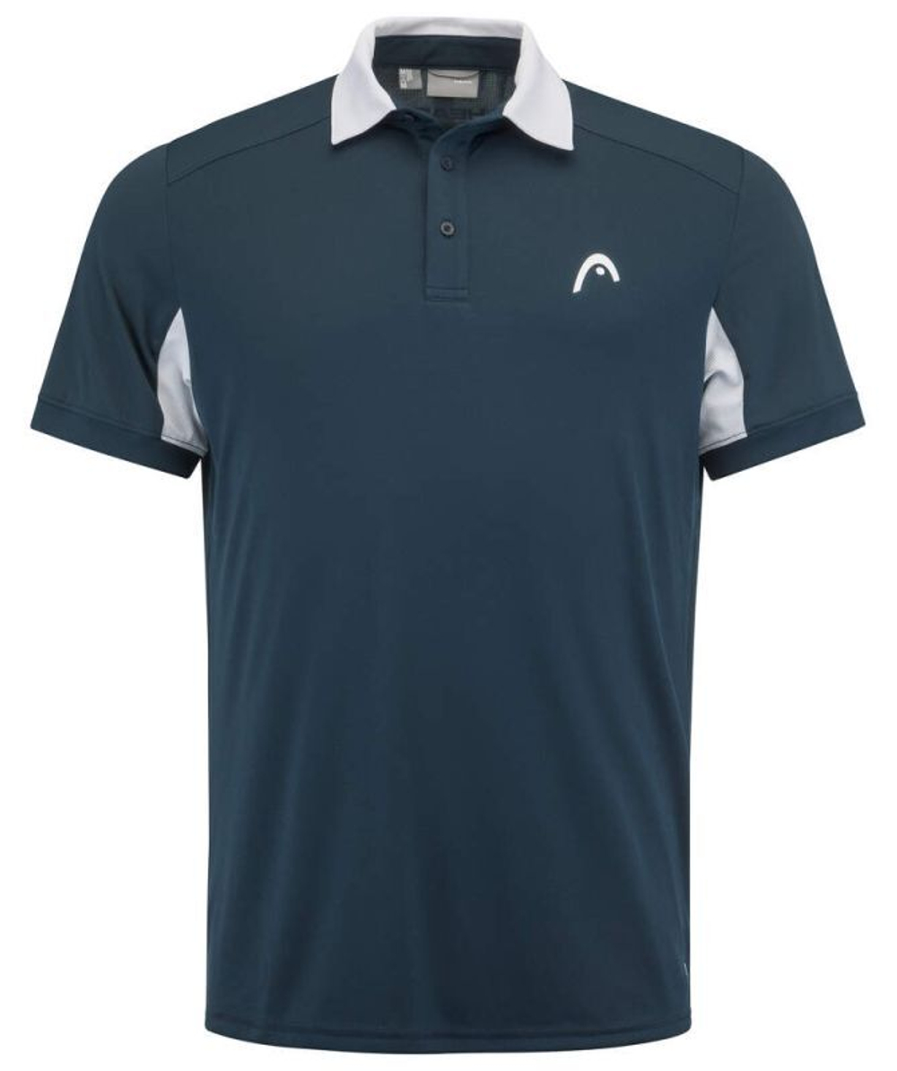 Мужское теннисное поло Head Slice Polo Shirt - navy